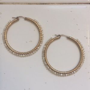 Viv and Ingrid wrap hoops.